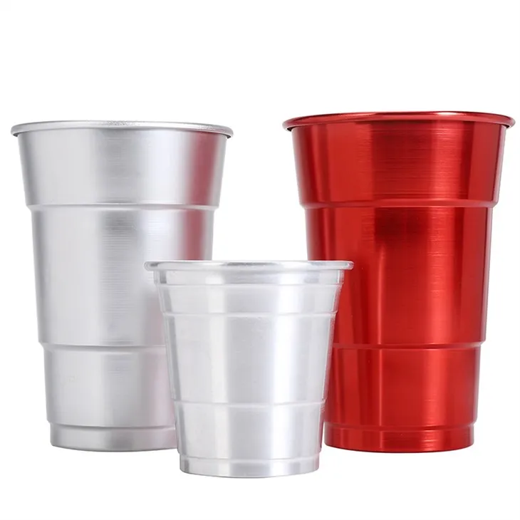 Jednorázový potravinářský hliníkový kelímek