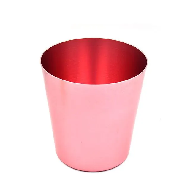 Jednorázový skleněný hliníkový pohár