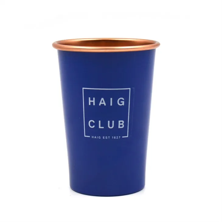 HAIG CLUB Spray Painted Aluminum Cup