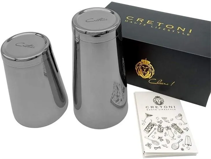 Kovový Boston Shaker Black