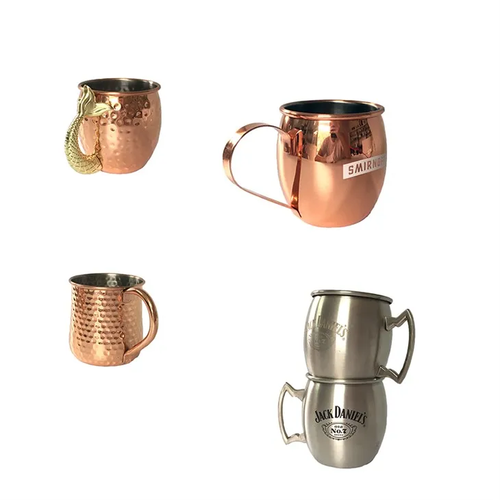 Jack Daniels pěkná kvalita Personalizovaná moskevská mule hrnek