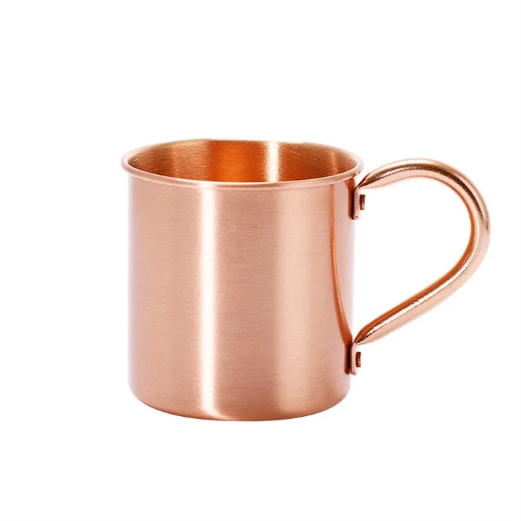 Rose Gold 12 oz měděných hrnků