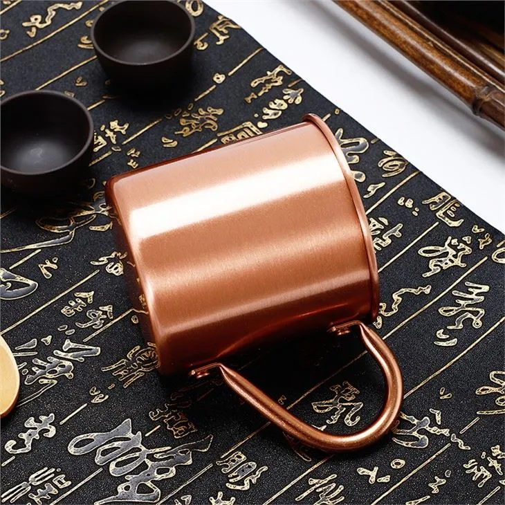 Rose Gold Pěkný starý moskevský hrnek