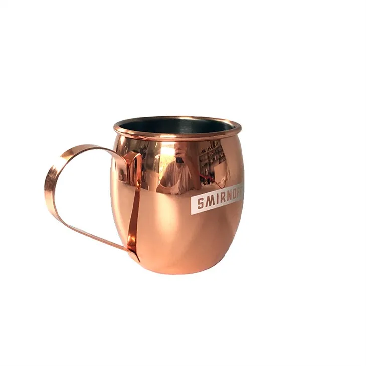 Smirnoff Metal Moskva Mule Mug Cups