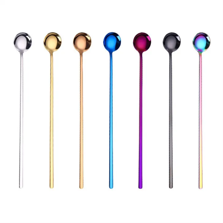 Barmanská lžíce z nerezové oceli