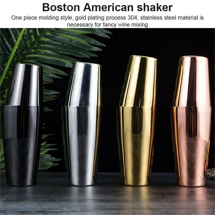 Boston Shaker na nápoje z nerezové oceli