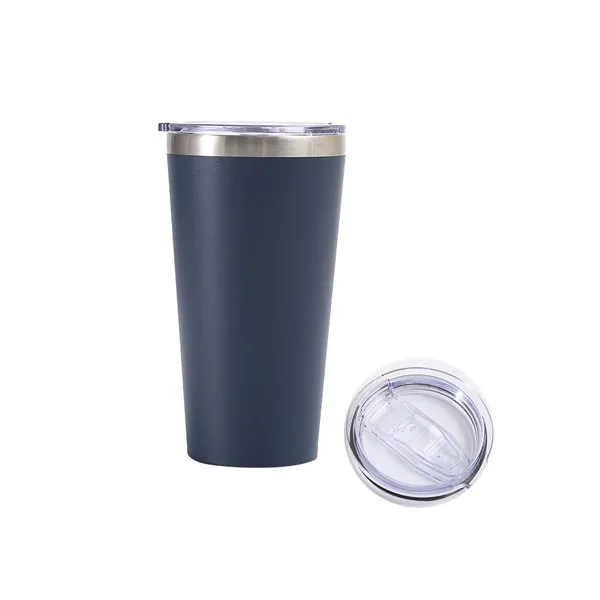 Ocelový hrnek s víkem