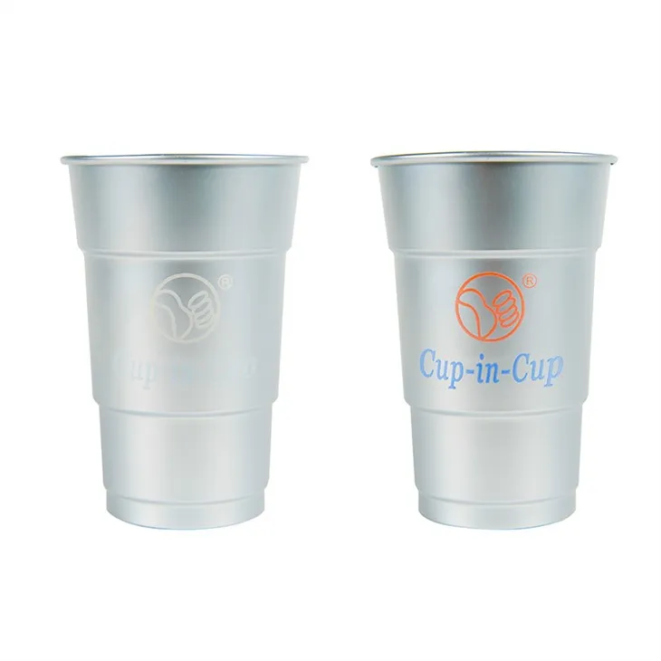 Různé Tvary Hliníkových Kelímků