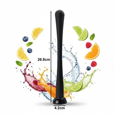 26,8 cm lehký plastový koktejlový muddler